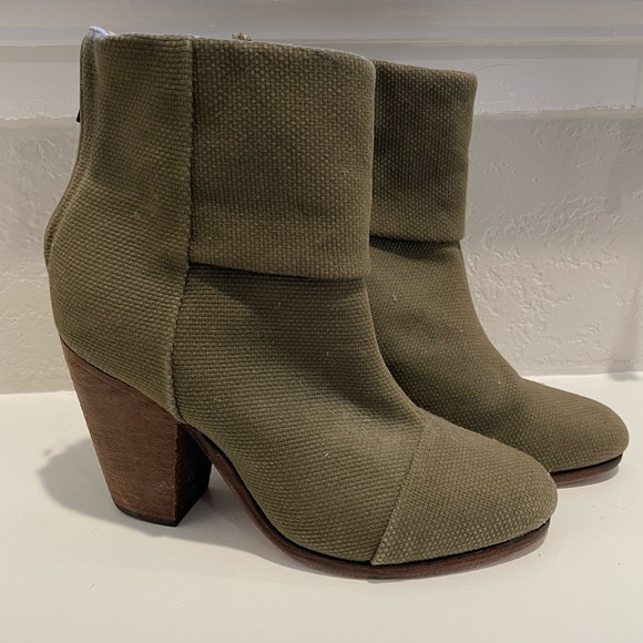 rag & bone Shoes - Rag & Bond Boots Army Green Color Size 5